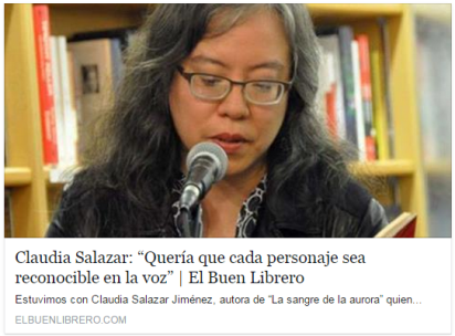 Entrevista El Buen Librero 24 Marzo 2015